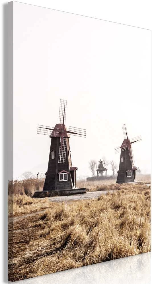 Artgeist Paveikslas - Wooden Windmill (1 Part) Vertical