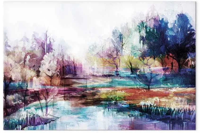 Artgeist Paveikslas - World in Paints (1 Part) Wide