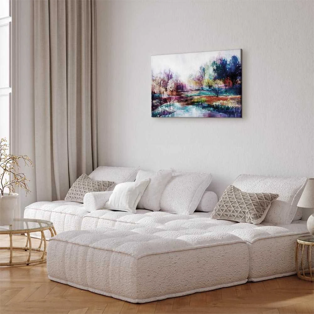 Artgeist Paveikslas - World in Paints (1 Part) Wide