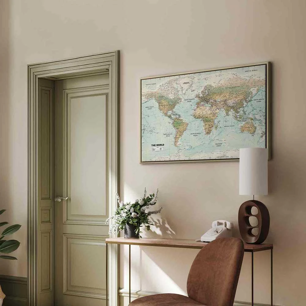 Artgeist Paveikslas - World Map: Beautiful World