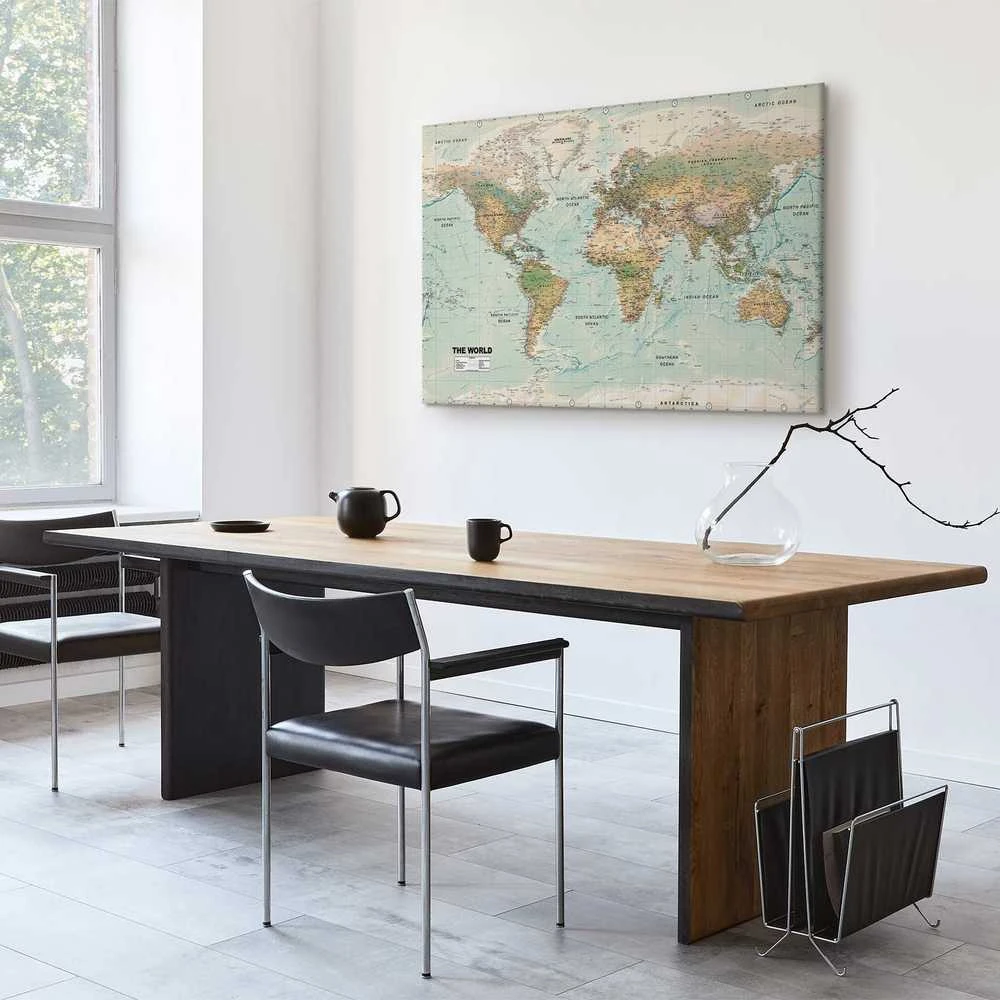 Artgeist Paveikslas - World Map: Beautiful World