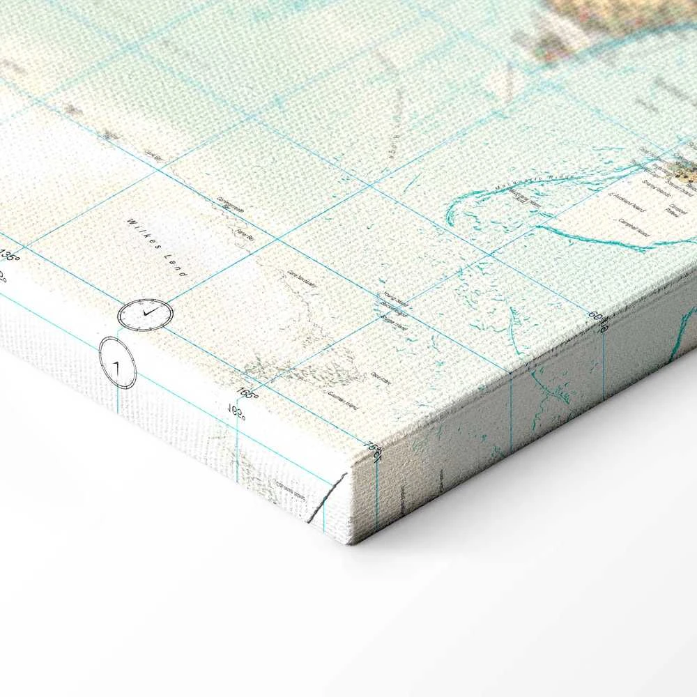 Artgeist Paveikslas - World Map: Beautiful World