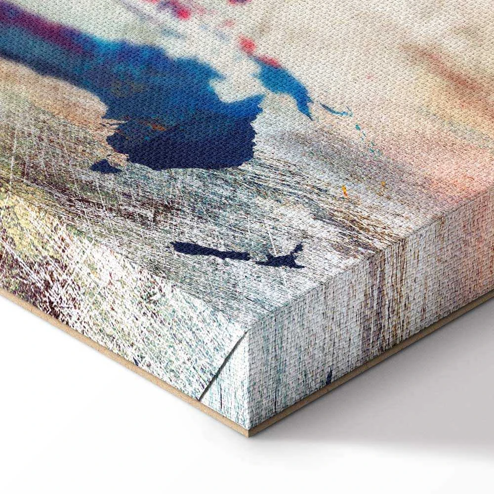 Artgeist Paveikslas - World Map: Cracked Wall