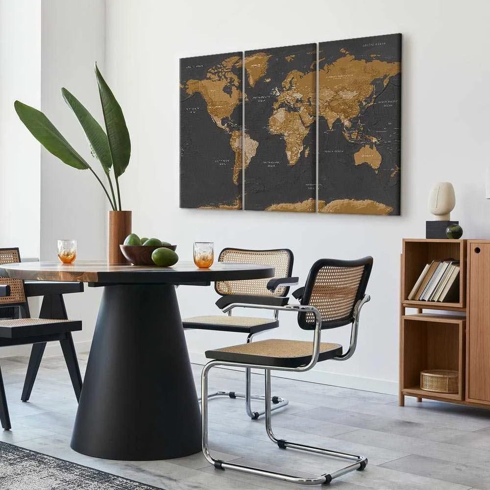 Artgeist Paveikslas - World Map: Modern Aesthetics