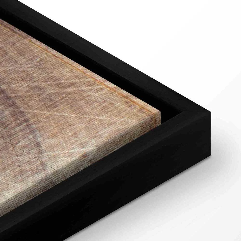 Artgeist Paveikslas - World Map: Wooden Mosaic