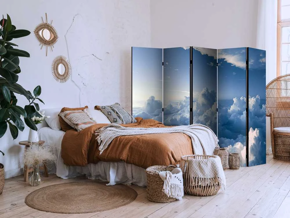Artgeist Pertvara - Aerial Landscapes: Rays Illuminating Fluffy Cloud Formations