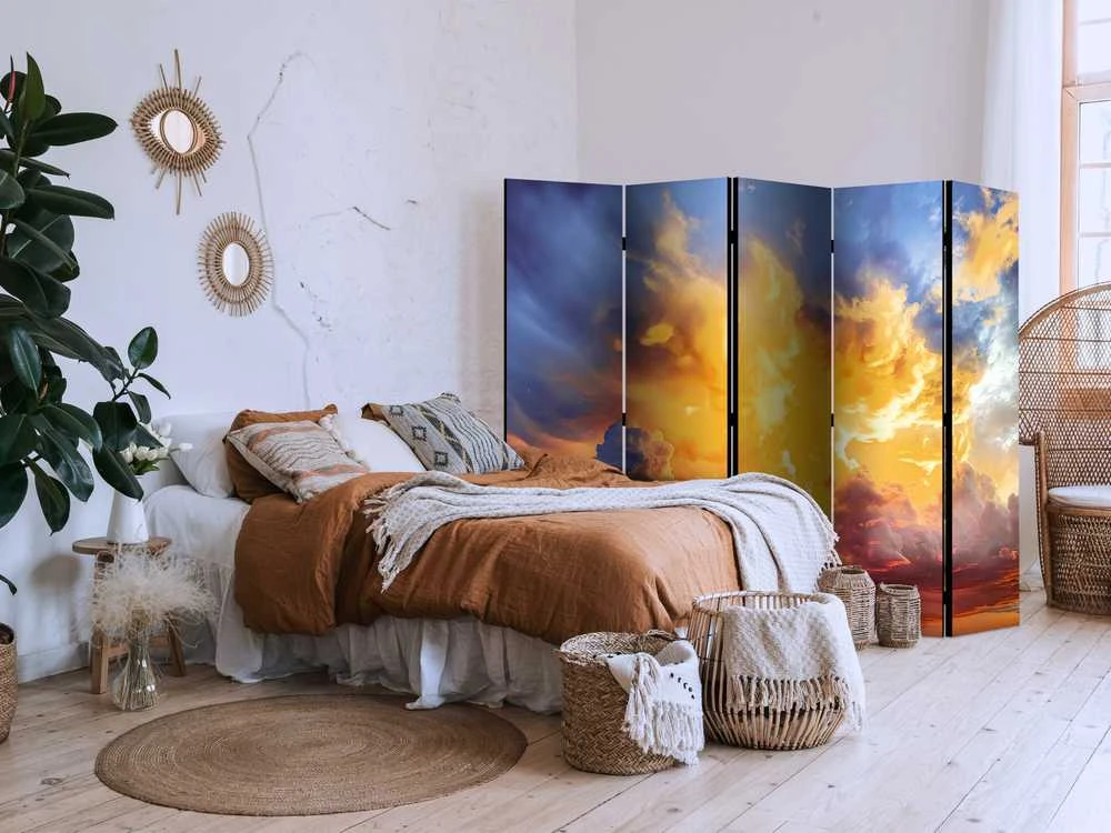 Artgeist Pertvara - Beautiful Sunset - Clouds in Warm Tones