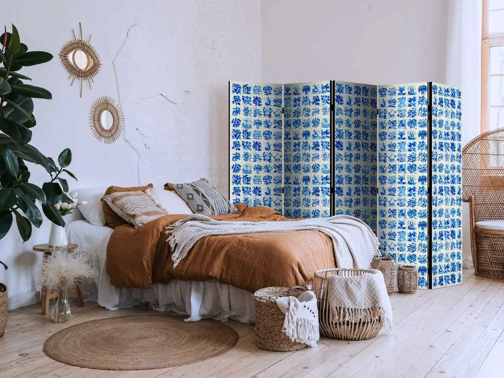 Artgeist Pertvara - Ceramic Tiles - Traditional Portuguese Mėlyna Tiles Azulejos