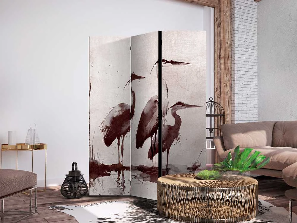 Artgeist Pertvara - Herons painted with ink