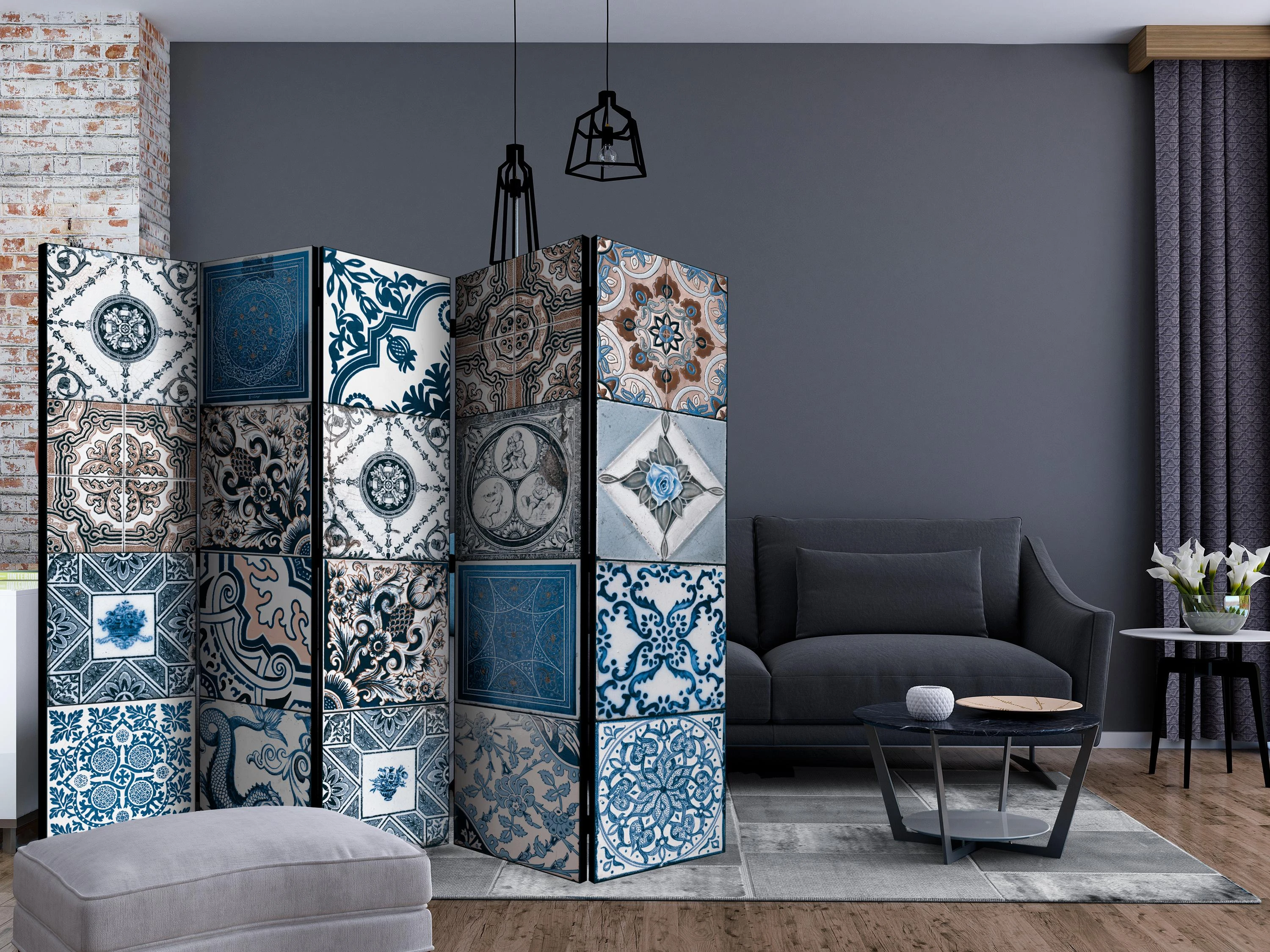 Artgeist Pertvara - Mėlyna Arabesque II