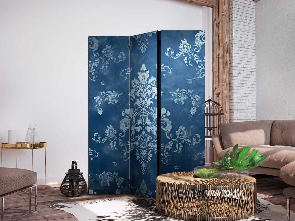 Artgeist Pertvara - Retro Ornament - Decorative Motif in Rubbed Blues