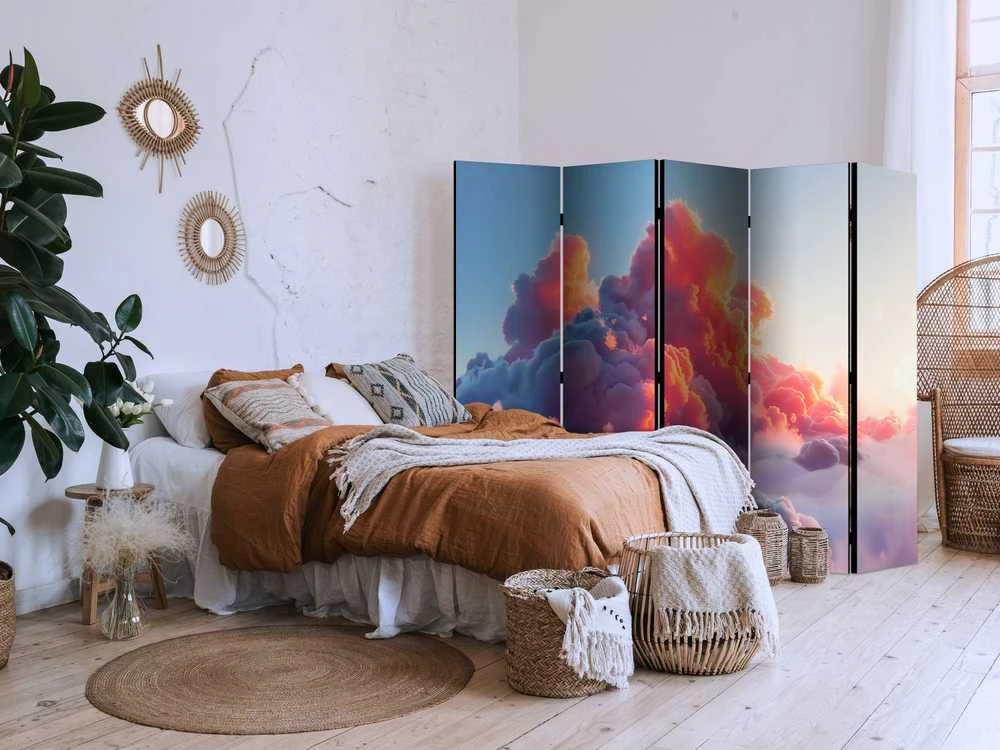 Artgeist Pertvara - Twilight Spectacle: Clouds in Shades of Rožinė and Violetinė