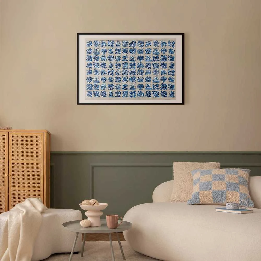 Artgeist Plakatas - Azulejos Tiles - traditional Portuguese ceramic tiles