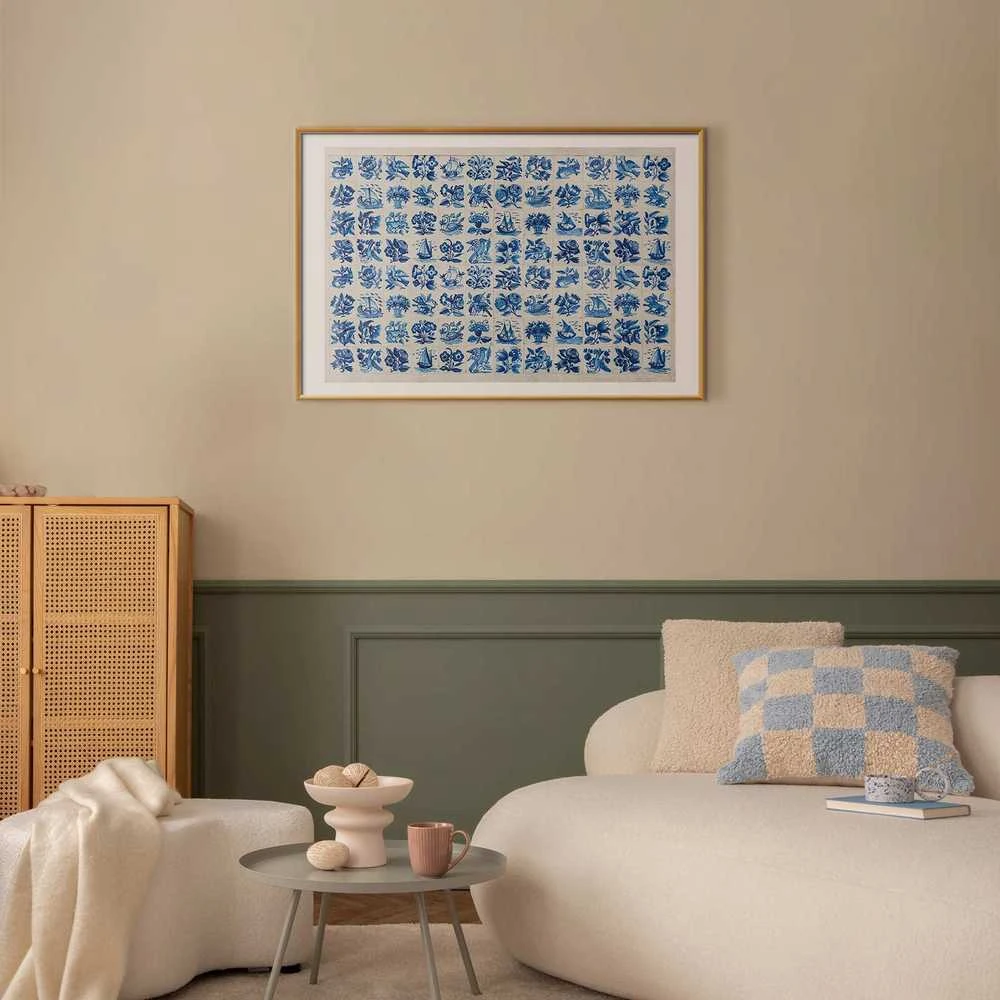 Artgeist Plakatas - Azulejos Tiles - traditional Portuguese ceramic tiles