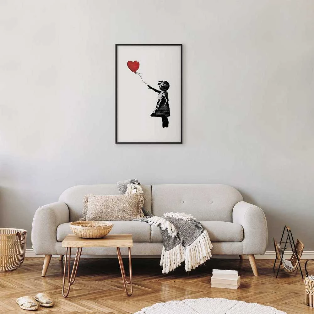 Artgeist Plakatas - Banksy: Girl with a Balloon