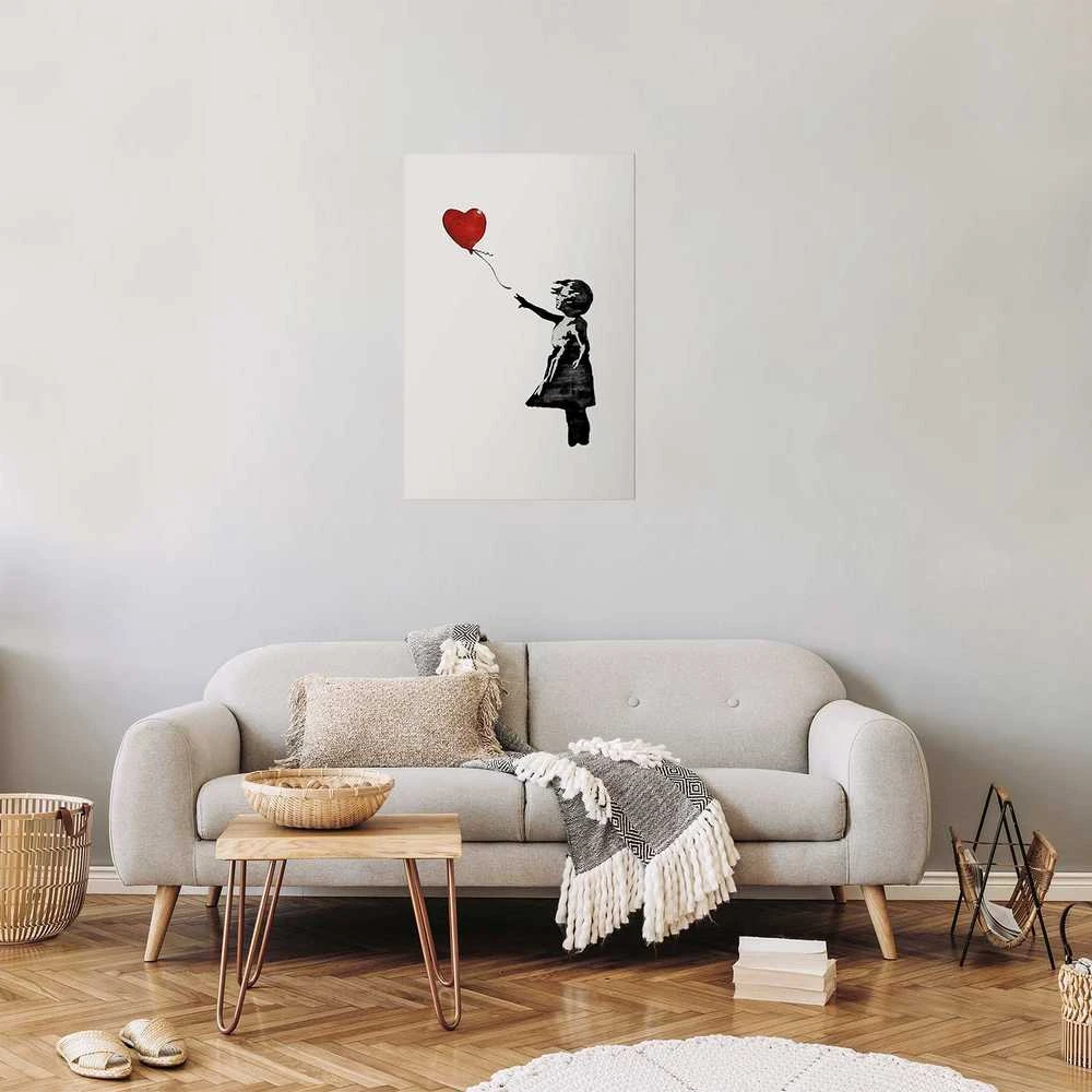Artgeist Plakatas - Banksy: Girl with a Balloon