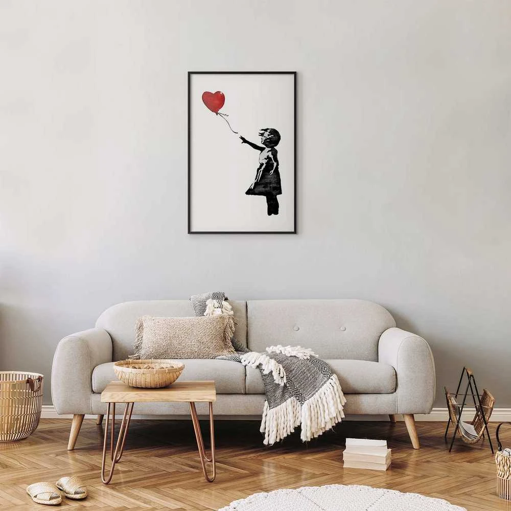 Artgeist Plakatas - Banksy: Girl with a Balloon