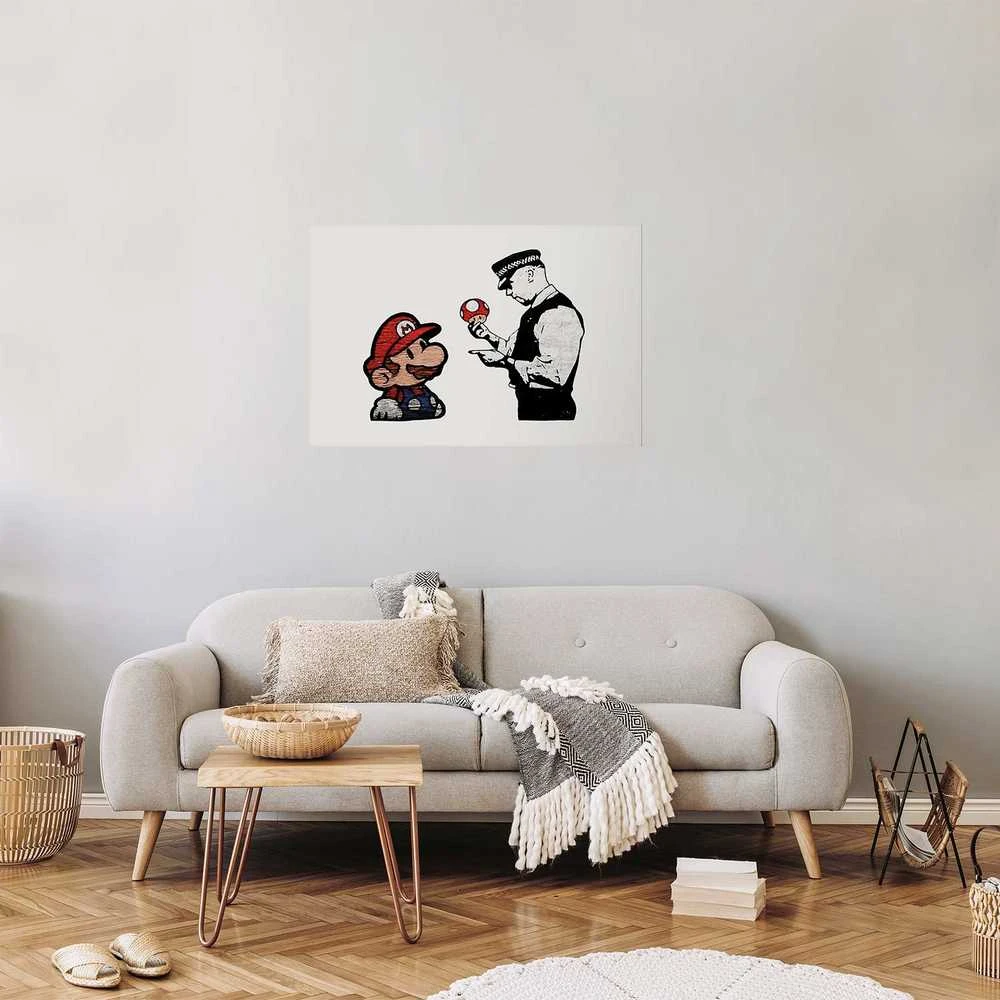 Artgeist Plakatas - Banksy: Mushroom Picker