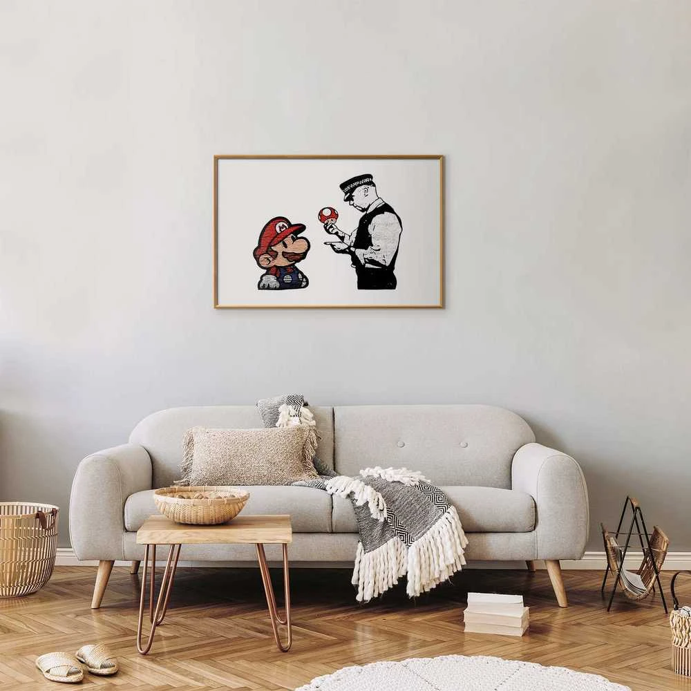 Artgeist Plakatas - Banksy: Mushroom Picker