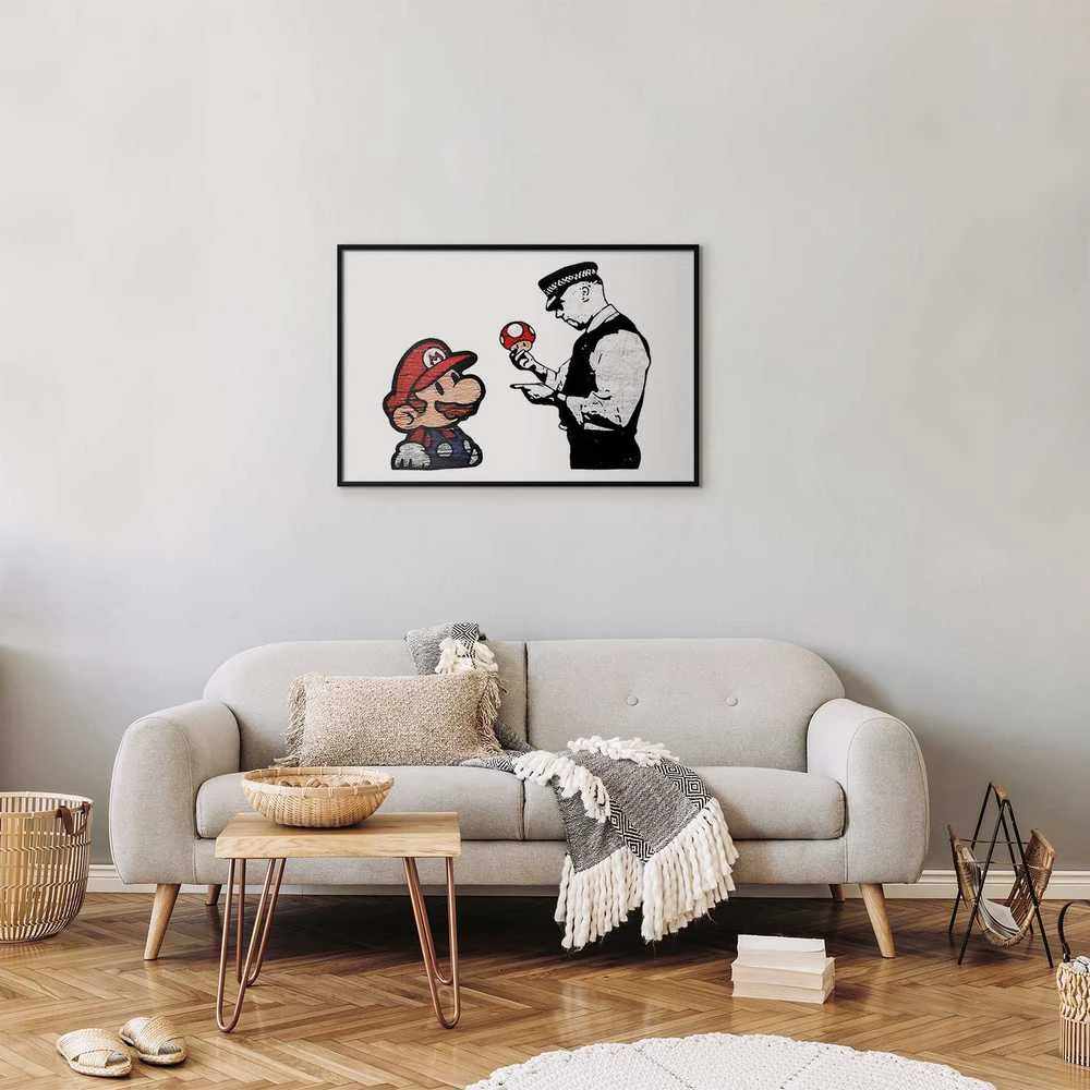 Artgeist Plakatas - Banksy: Mushroom Picker