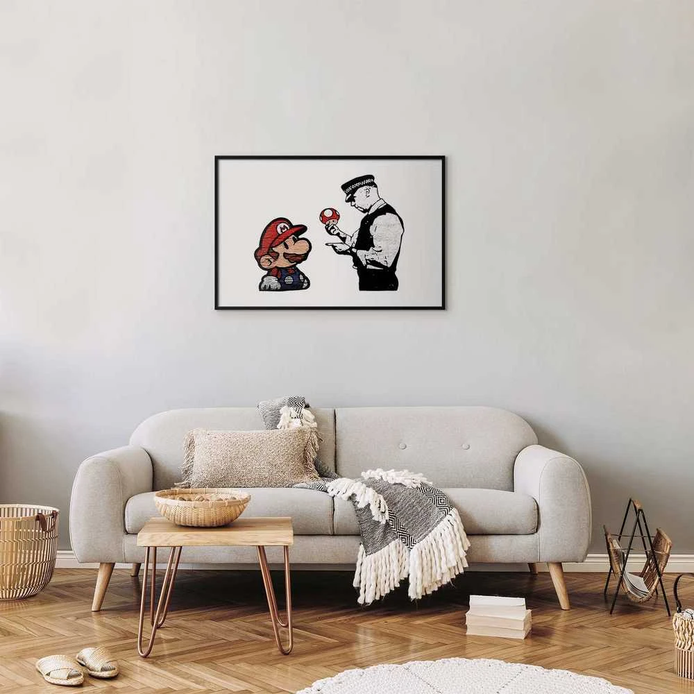 Artgeist Plakatas - Banksy: Mushroom Picker