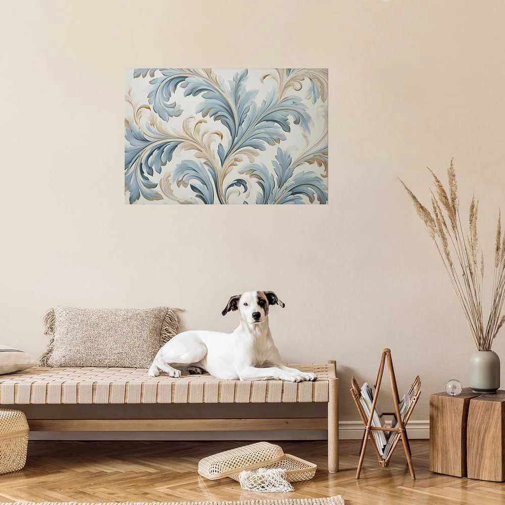 Artgeist Plakatas - Baroque Vines in Light Colors