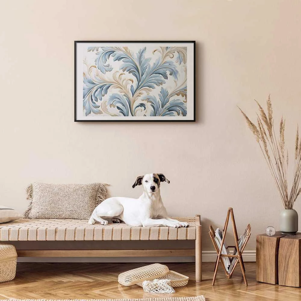 Artgeist Plakatas - Baroque Vines in Light Colors