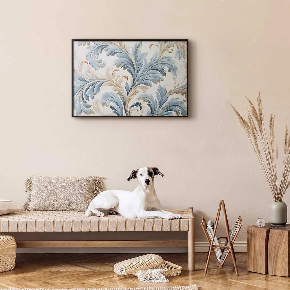 Artgeist Plakatas - Baroque Vines in Light Colors