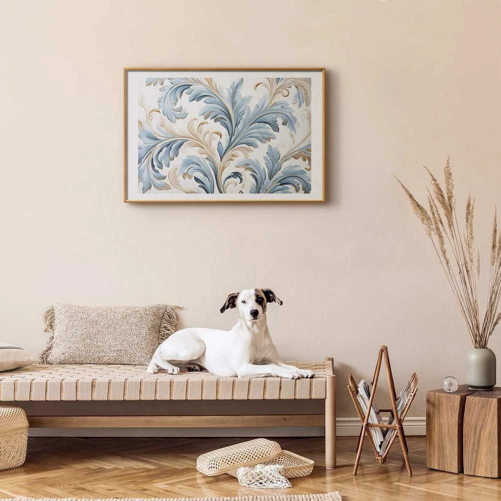 Artgeist Plakatas - Baroque Vines in Light Colors