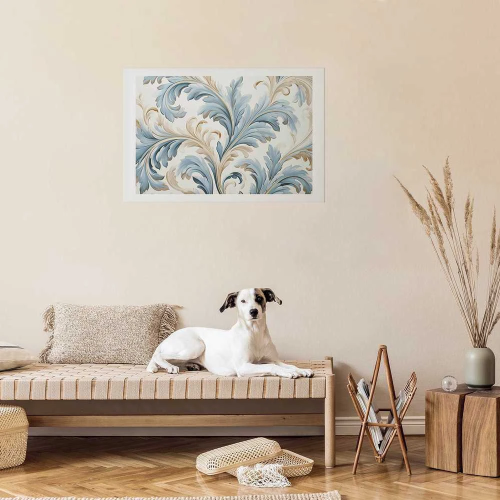 Artgeist Plakatas - Baroque Vines in Light Colors