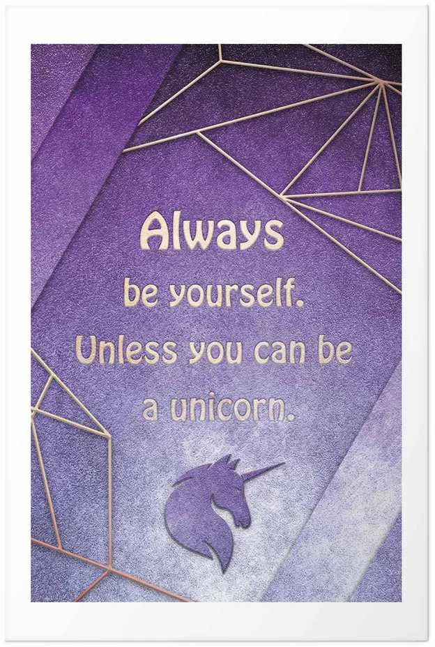 Artgeist Plakatas - Be Yourself