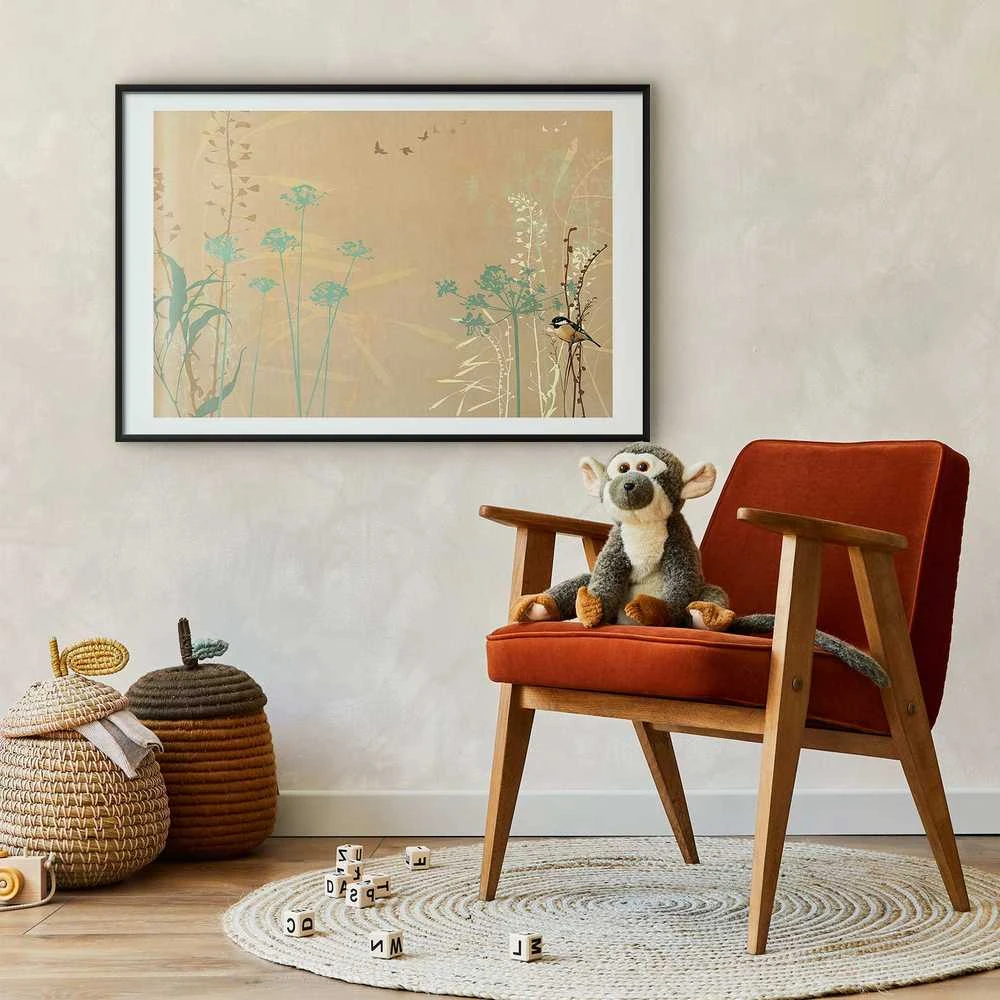 Artgeist Plakatas - Bird on a Meadow