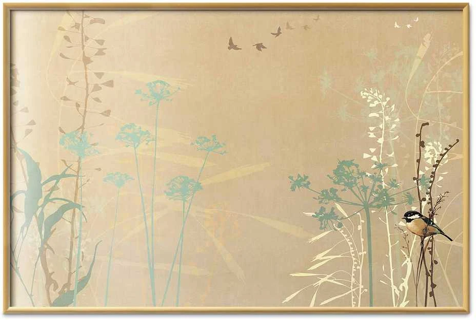Artgeist Plakatas - Bird on a Meadow