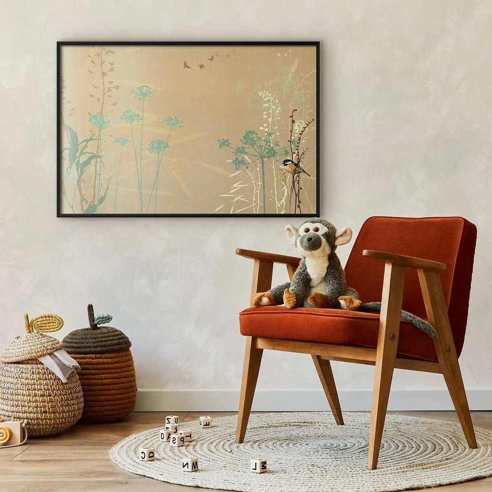 Artgeist Plakatas - Bird on a Meadow