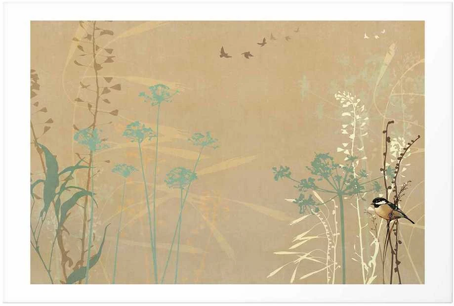 Artgeist Plakatas - Bird on a Meadow