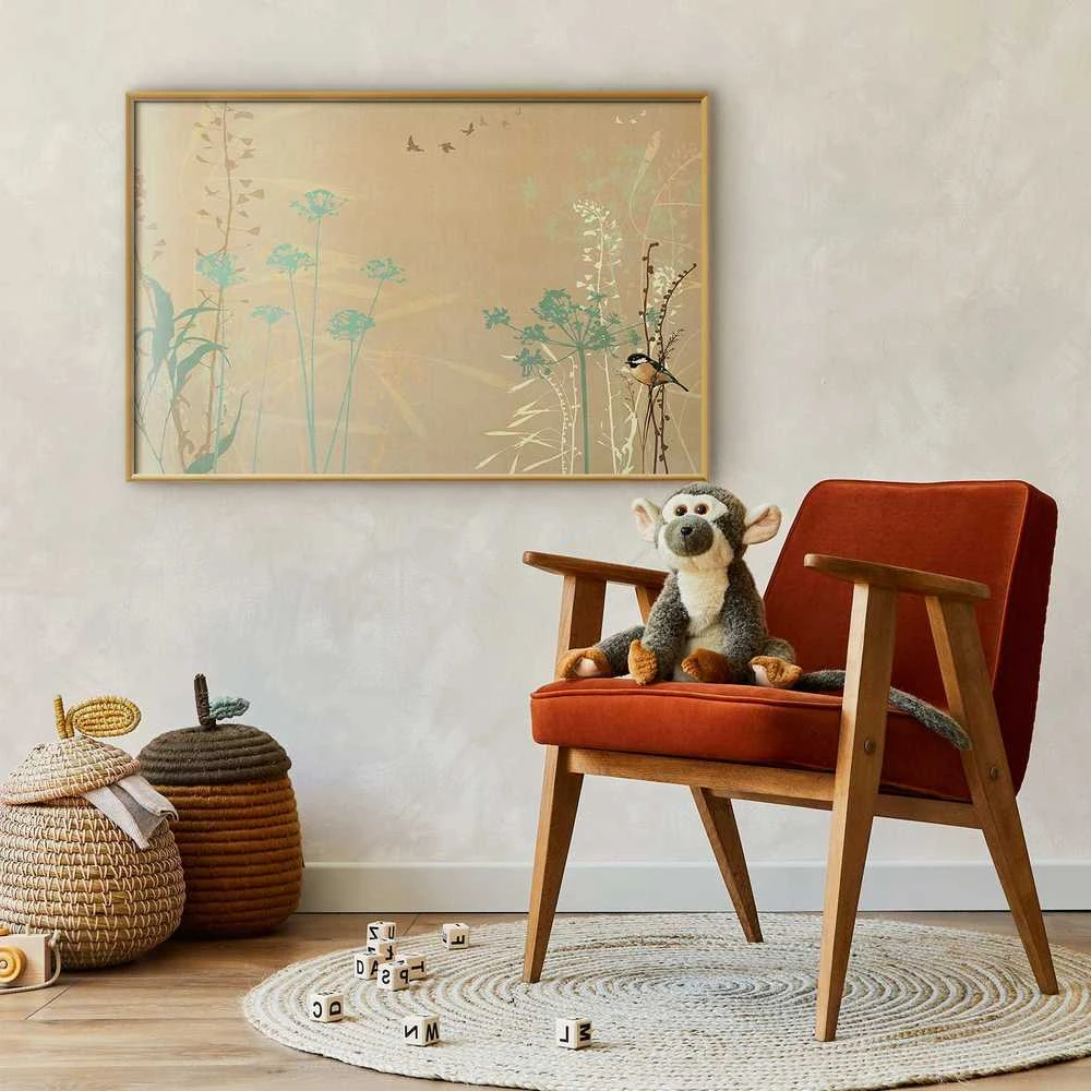 Artgeist Plakatas - Bird on a Meadow