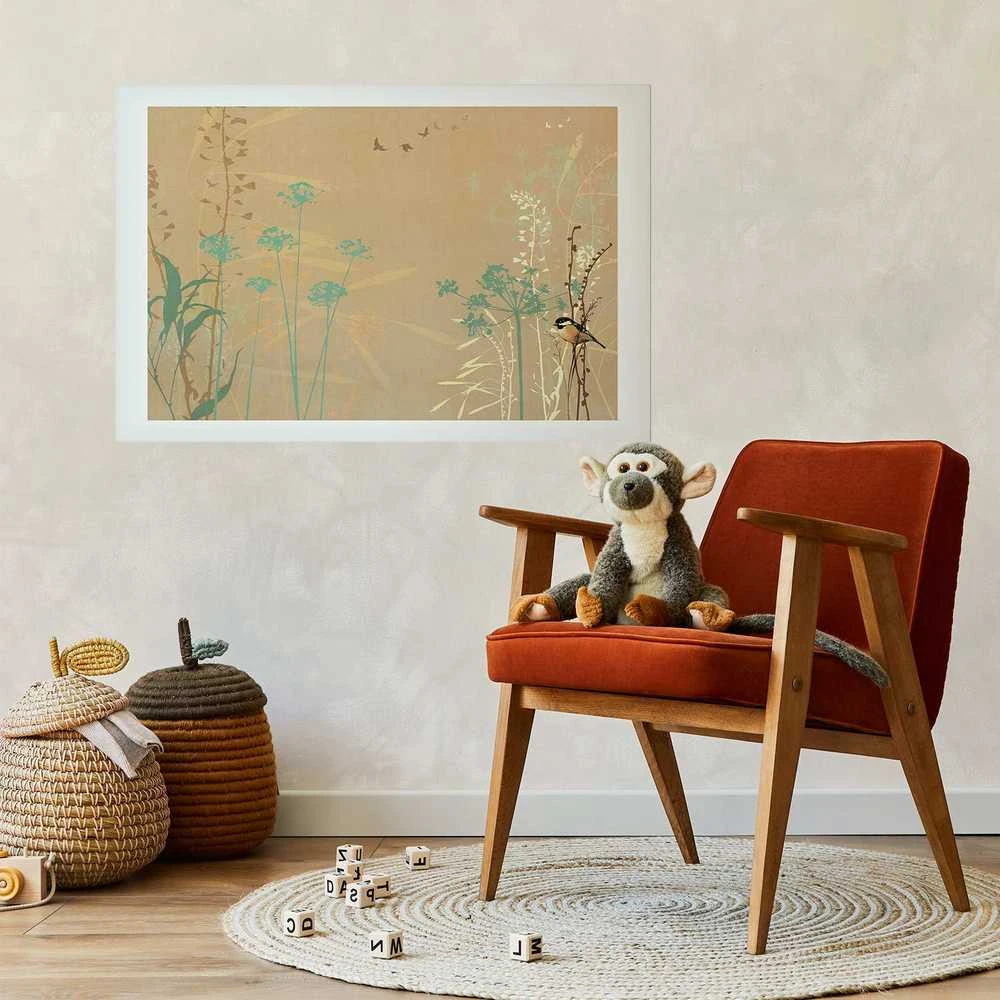 Artgeist Plakatas - Bird on a Meadow