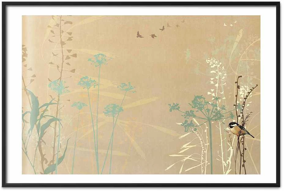 Artgeist Plakatas - Bird on a Meadow