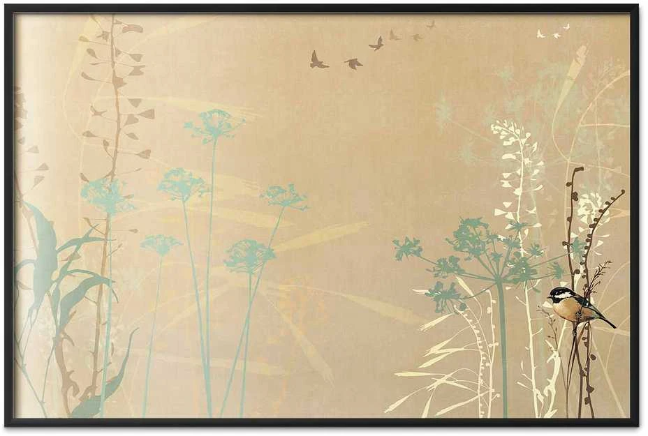 Artgeist Plakatas - Bird on a Meadow