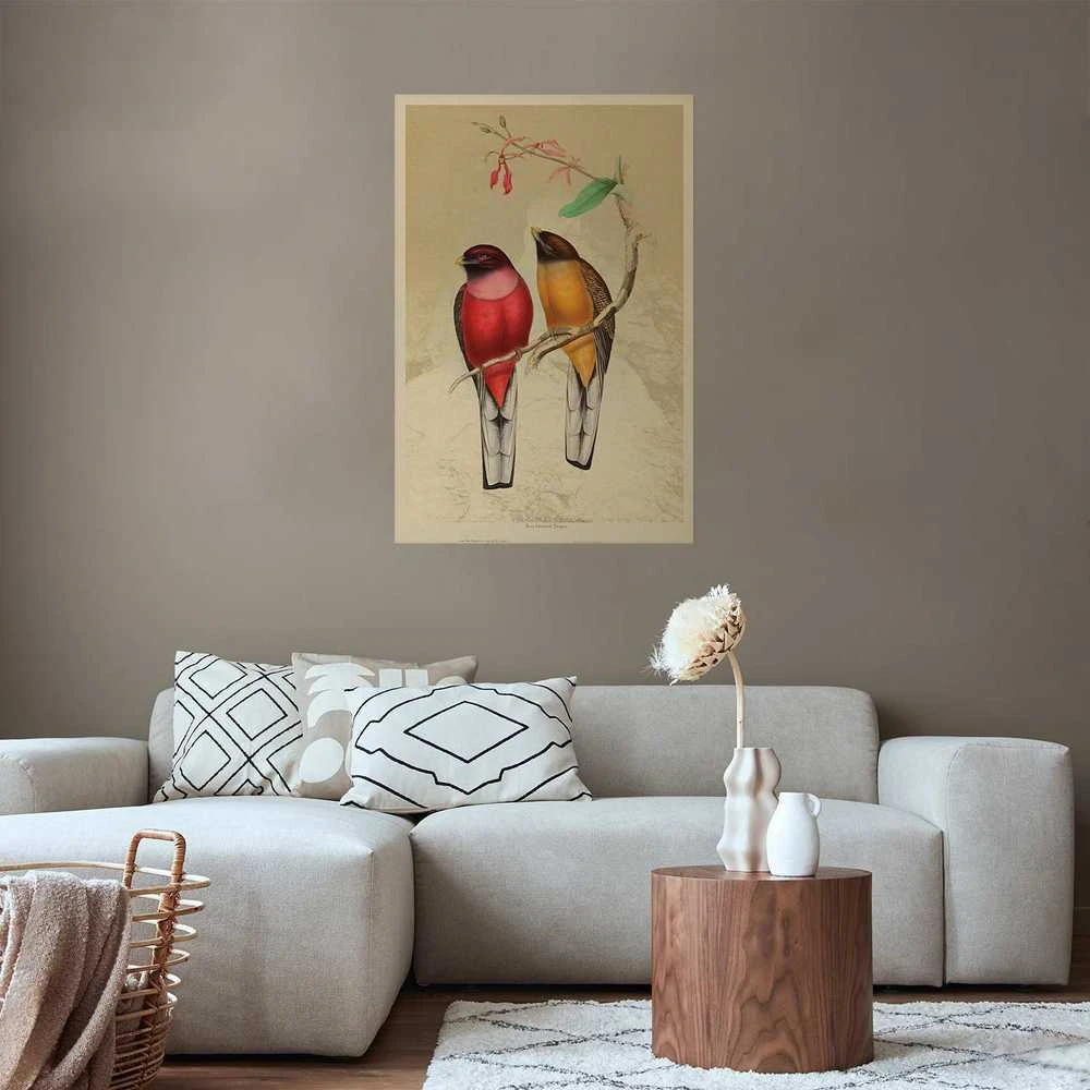 Artgeist Plakatas - Birds on a Branch