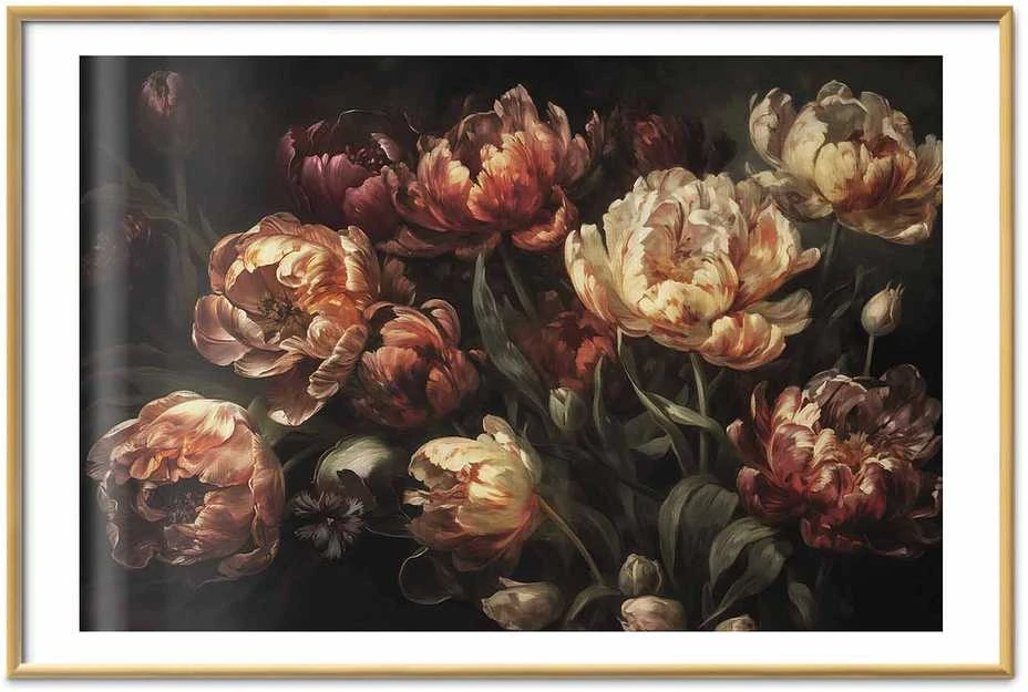 Artgeist Plakatas - Blooming Tulips