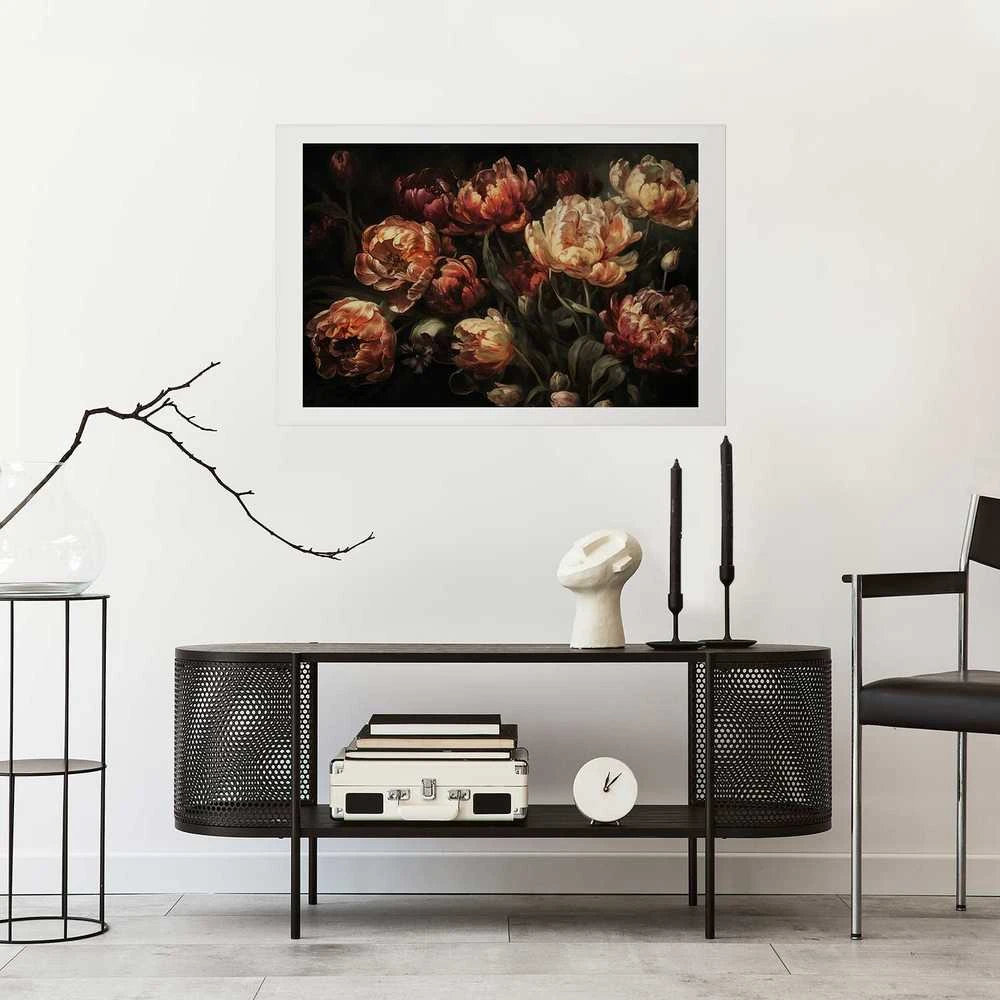 Artgeist Plakatas - Blooming Tulips