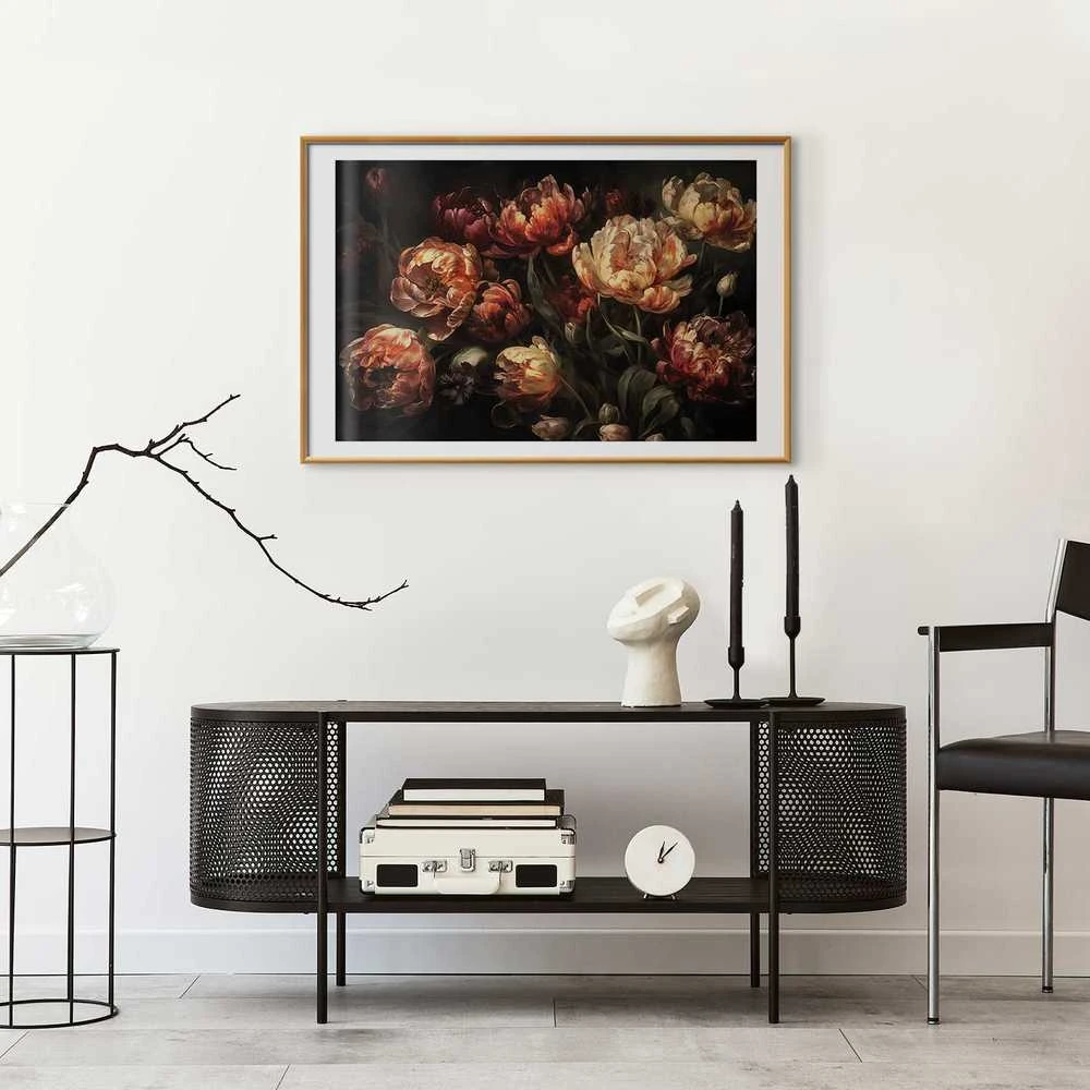 Artgeist Plakatas - Blooming Tulips