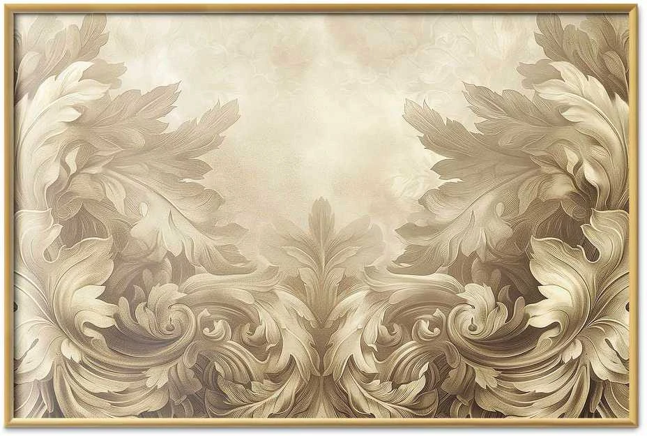 Artgeist Plakatas - Carved Ornaments in Sepia Shades