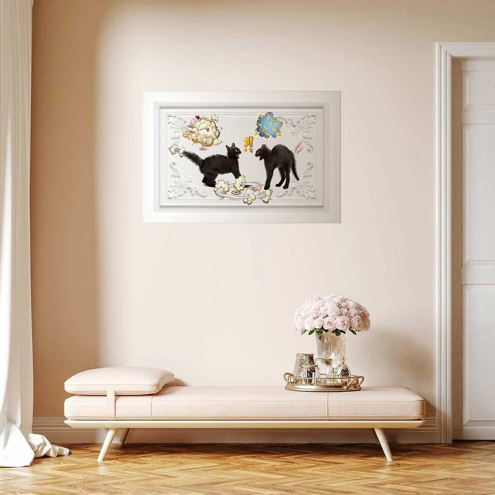 Artgeist Plakatas - Cat Fight