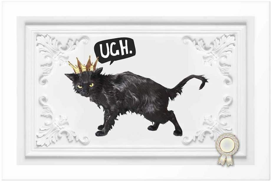 Artgeist Plakatas - Cat with a Crown