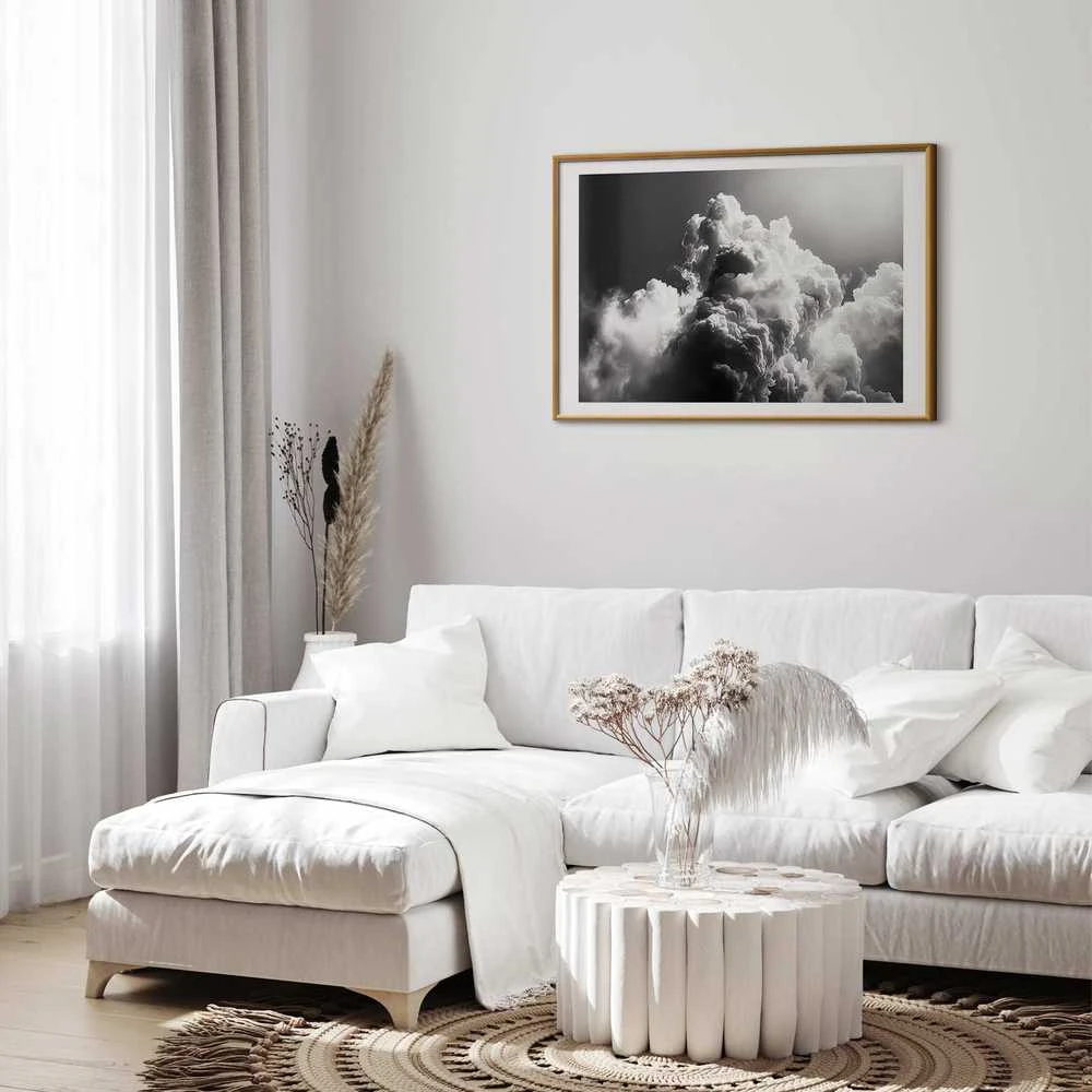 Artgeist Plakatas - Clouds Like Dreams: Let the Sun Brighten Your Day – A Visual Feast