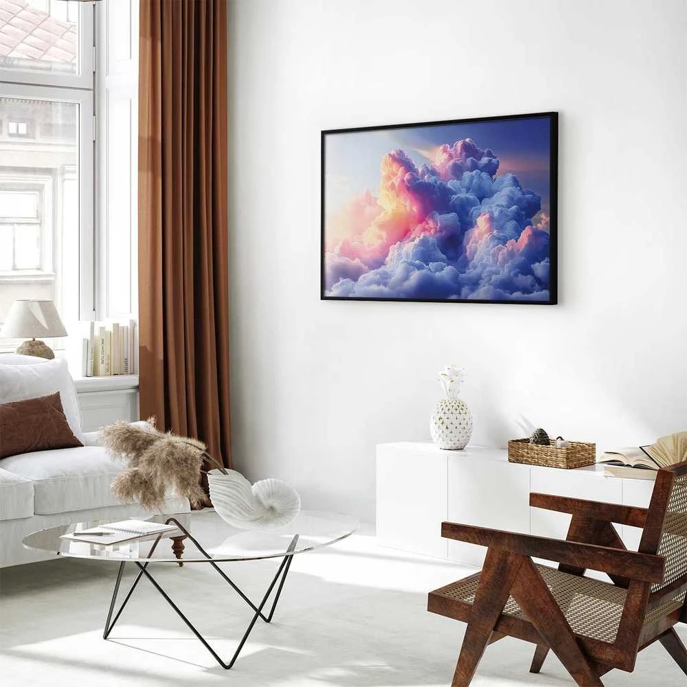 Artgeist Plakatas - Clouds Like Painted: Artistic Dawn Brushes Painting the Sky