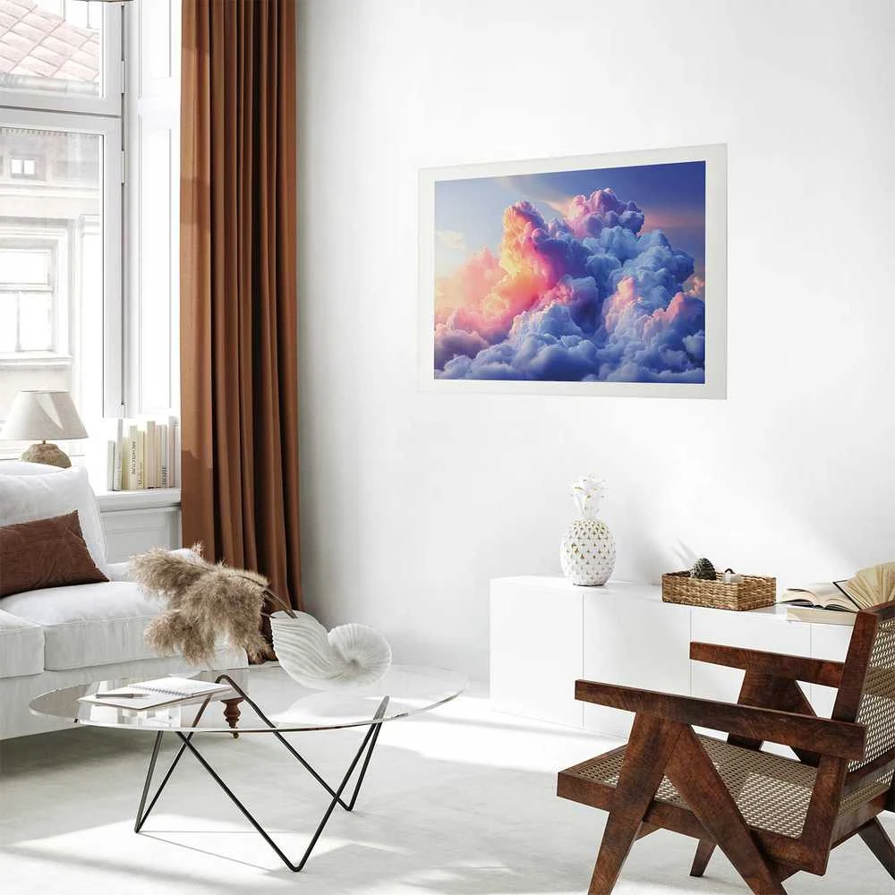 Artgeist Plakatas - Clouds Like Painted: Artistic Dawn Brushes Painting the Sky