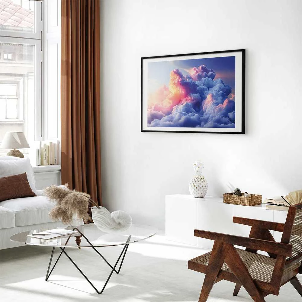 Artgeist Plakatas - Clouds Like Painted: Artistic Dawn Brushes Painting the Sky